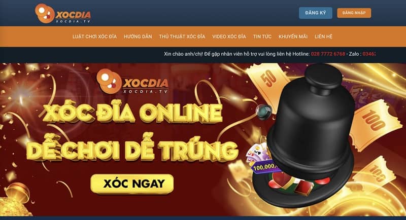 Trang cá cược xóc đĩa online uy tín hàng đầu