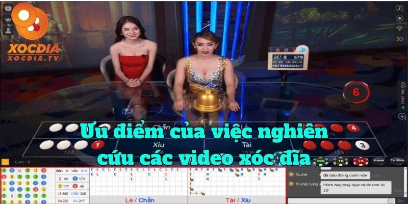 Nghiên cứu video xóc đĩa giúp nâng cao tỷ lệ thắng