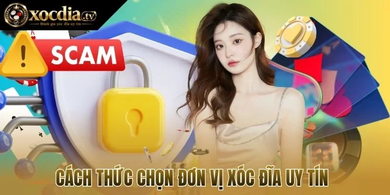 Cách thức chọn đơn vị xóc đĩa uy tín